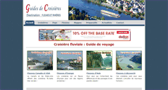 Desktop Screenshot of croisiere-fluviale.ca